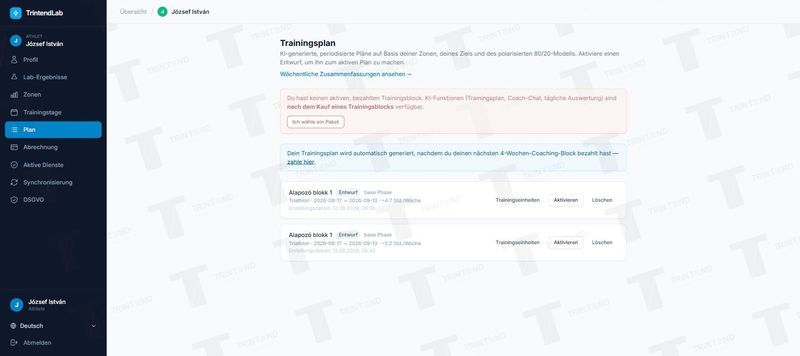 Plan: die Seite vor dem Kauf, mit der Verletzungsmeldung