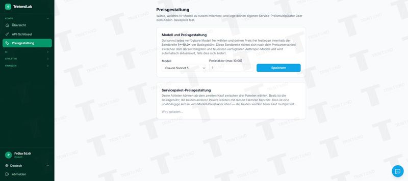 Preisgestaltung: Modell, Faktor und Paketaufschläge