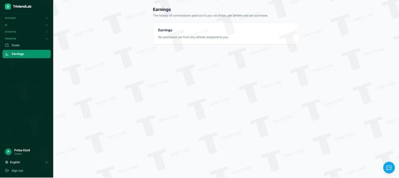 Earnings: your paid-out share